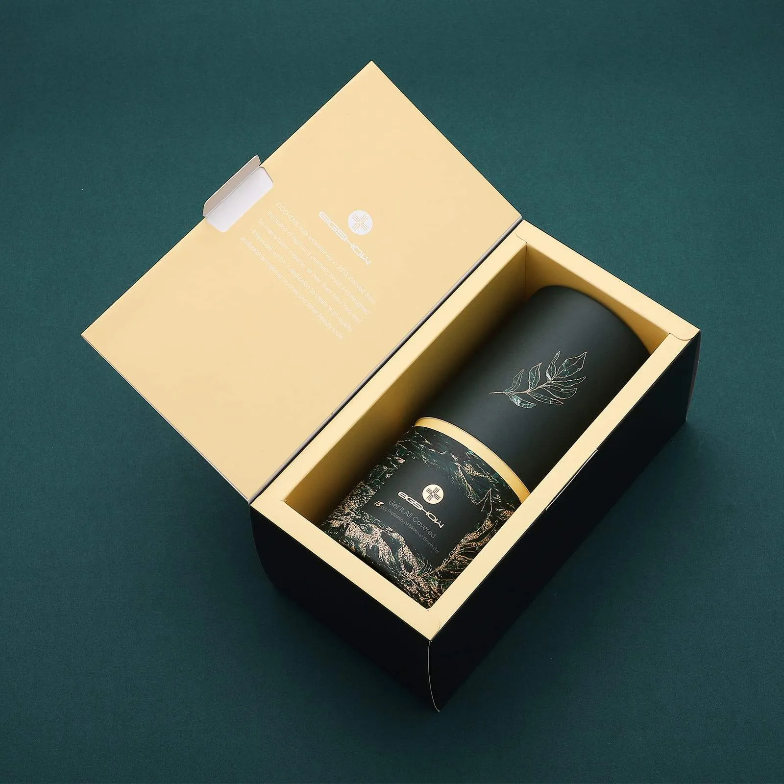 CHIC SERIES-18PCS MINI MAKEUP BRUSH KIT-SHADED SPRUCE