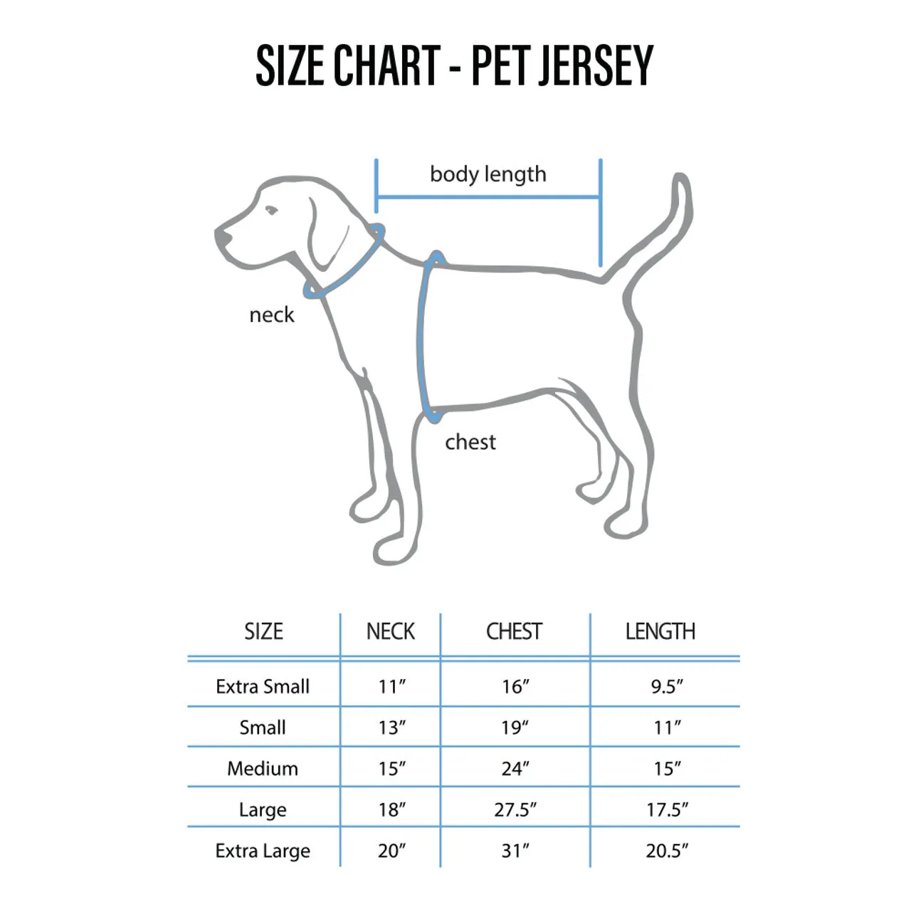 Chicago Blackhawks Pet Jersey Size XS