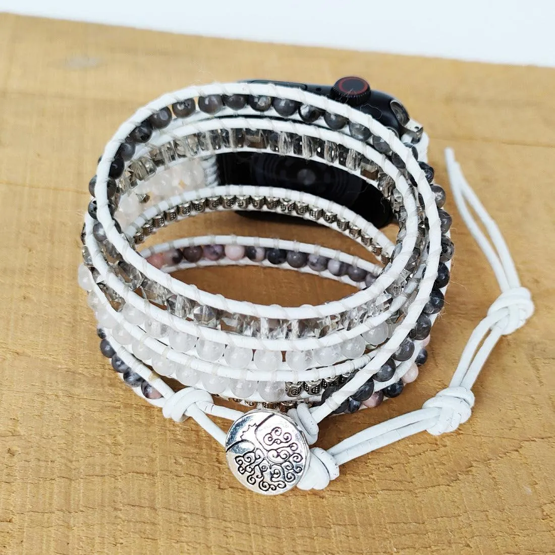 Clarity Double Tour | Boho Watch Band for Apple Watch ®