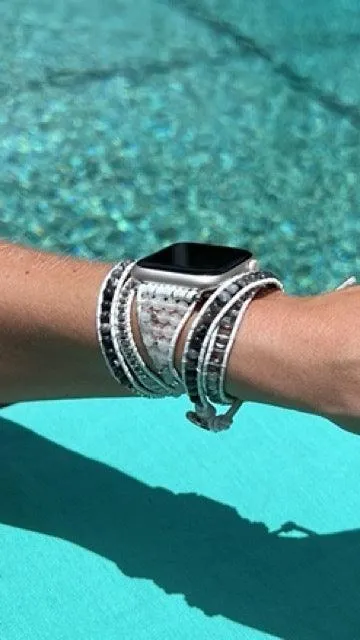 Clarity Double Tour | Boho Watch Band for Apple Watch ®