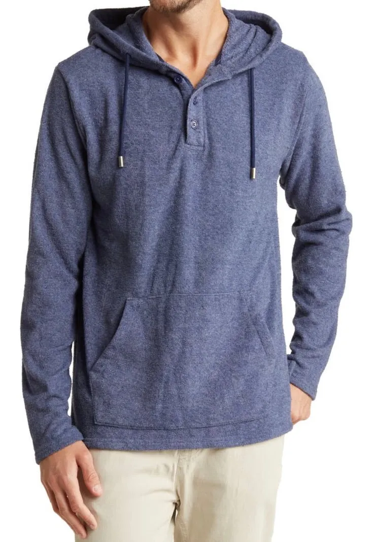 Coastaoro Chilla French Terry Hoodie - Insignia Blue