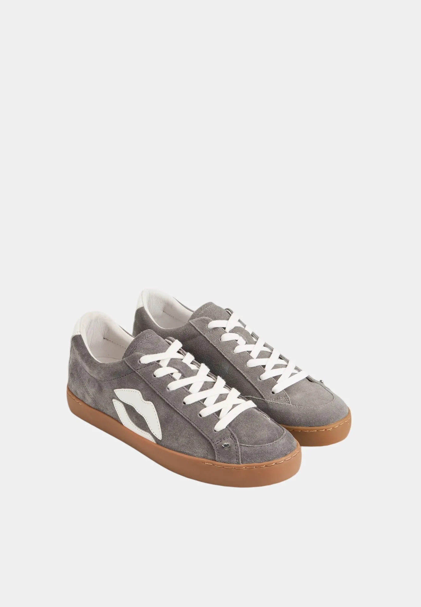 Colette-Gris Suede