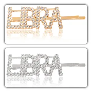 Combo Of 2 Libra Golden Silver Hairclip