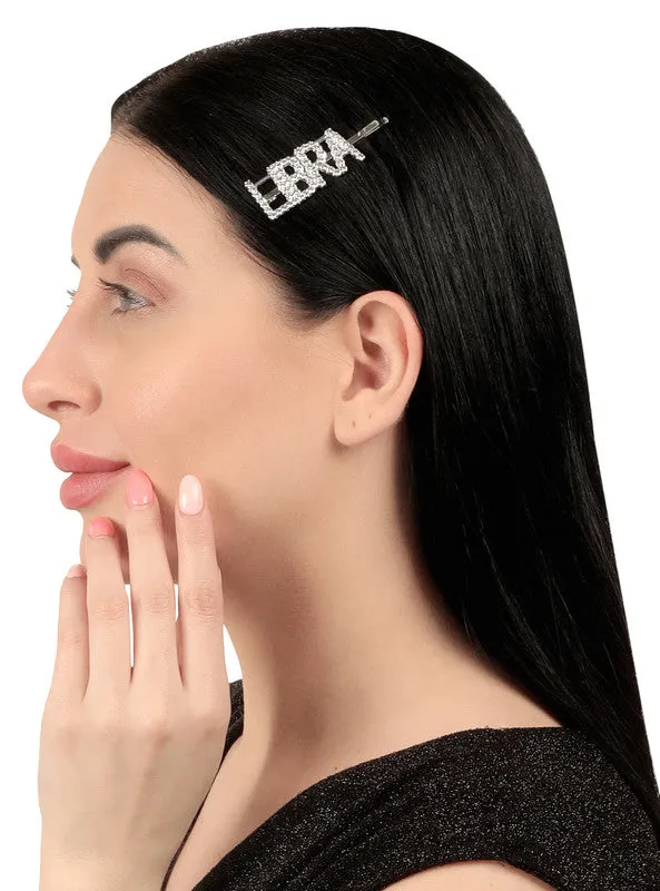 Combo Of 2 Libra Golden Silver Hairclip