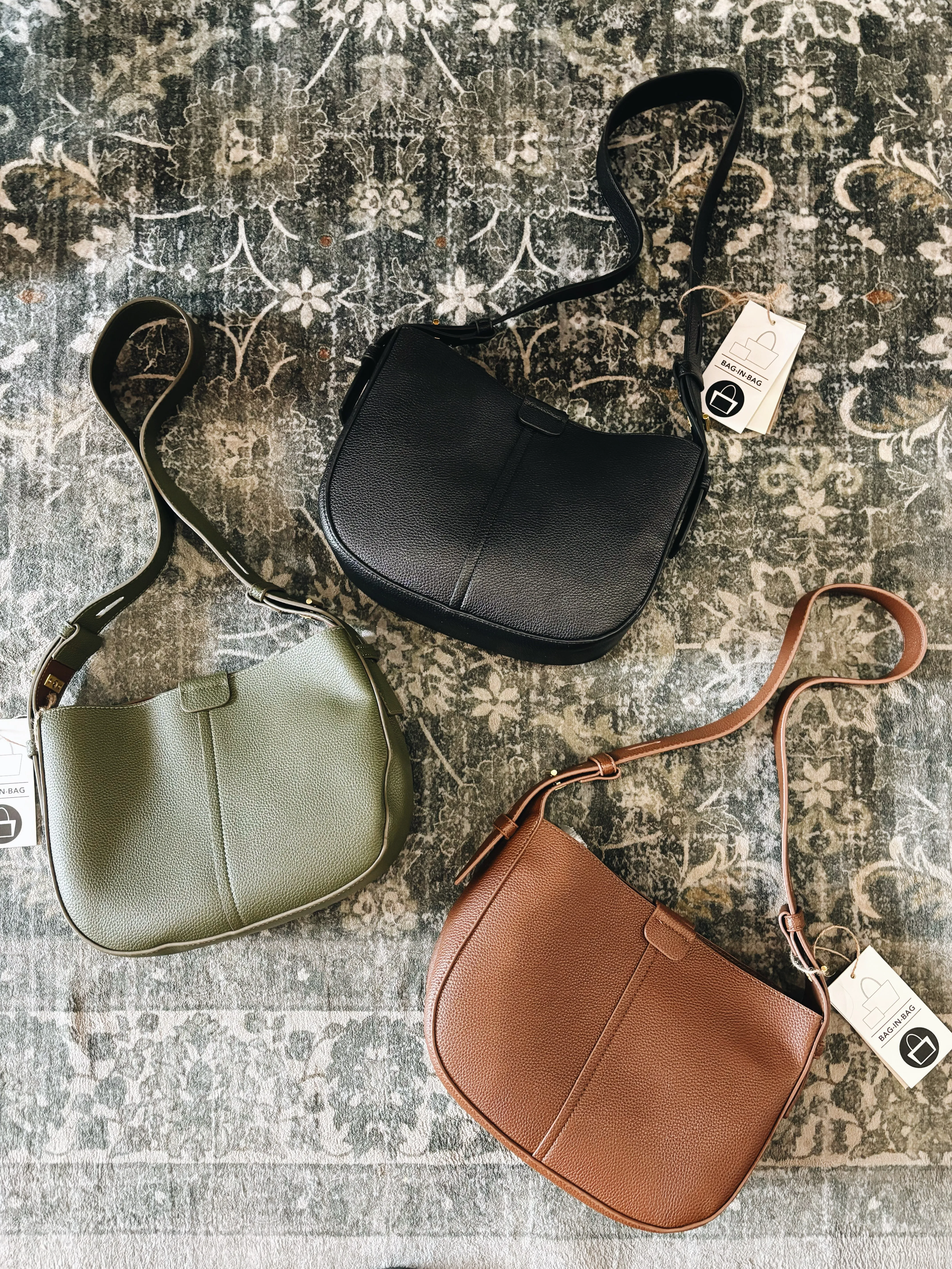 Crossbody With Removable Pouch- MULTIPLE COLORS