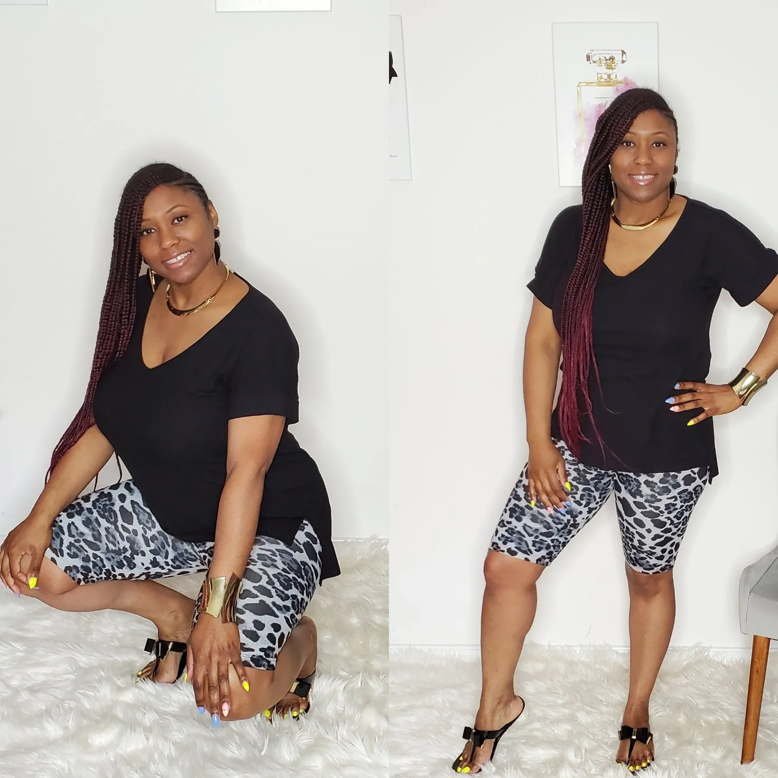 Cruisin' Set (Black & Grey Leopard)