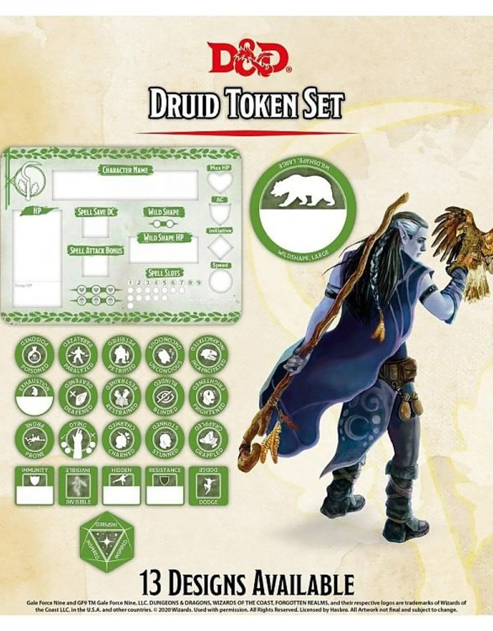 D&D Class Token Set Druid