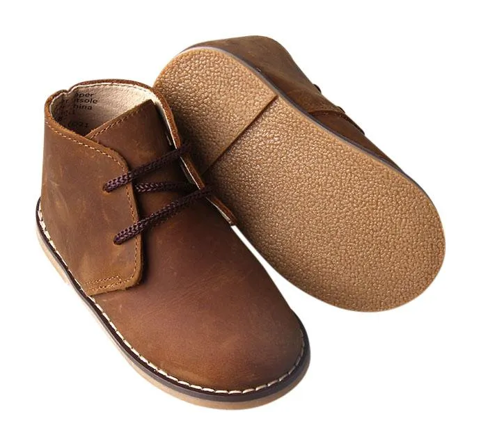 Dark Brown - Classic Boots - US Size 5-12 - Hard Sole