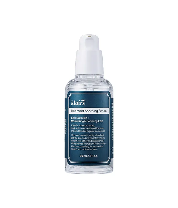 (Dear) Klairs Rich Moist Soothing Serum 80ml