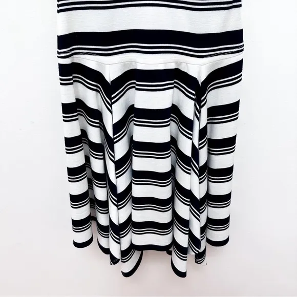 Derek Lam Striped Fit &amp; Flare Dress