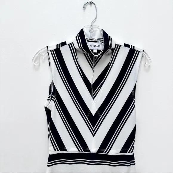 Derek Lam Striped Fit &amp; Flare Dress