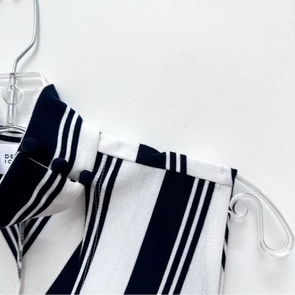 Derek Lam Striped Fit &amp; Flare Dress