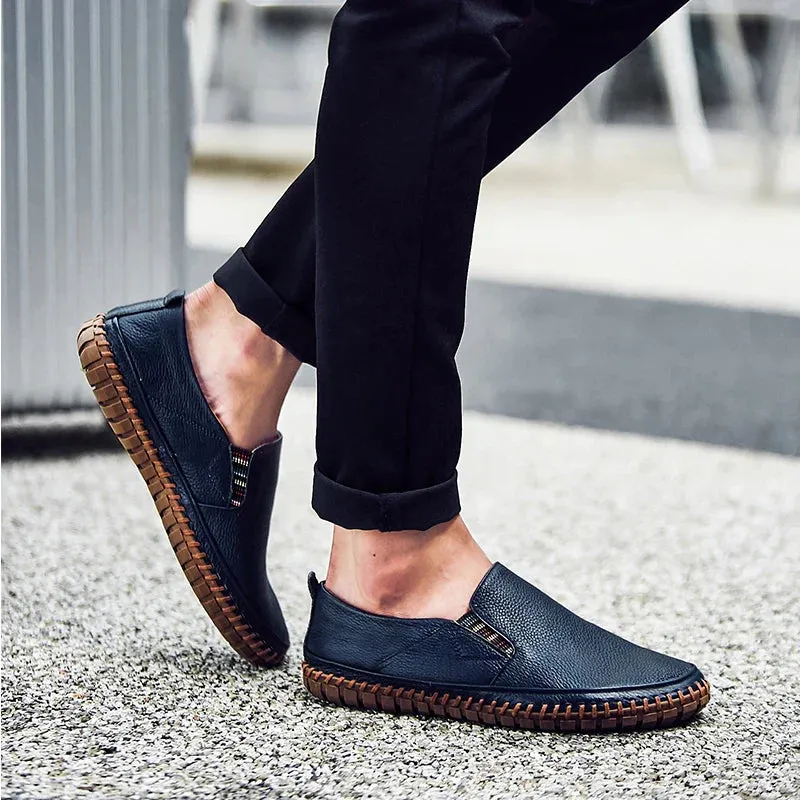 Elevate Your Style with DAVID | Luxe Leather Men’s Loafers