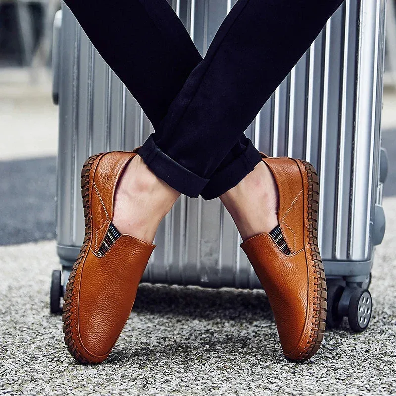 Elevate Your Style with DAVID | Luxe Leather Men’s Loafers