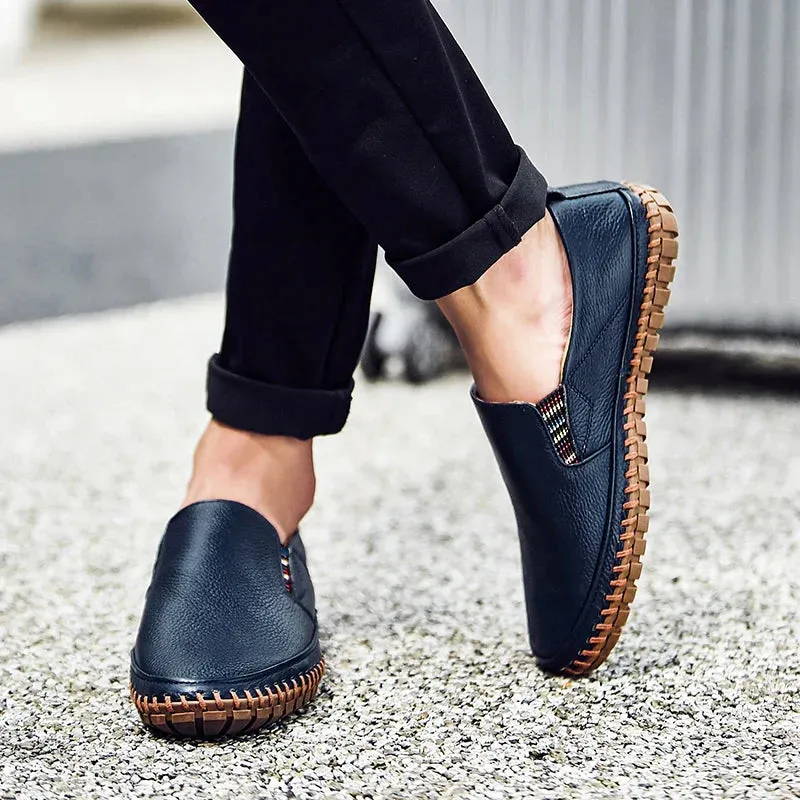 Elevate Your Style with DAVID | Luxe Leather Men’s Loafers