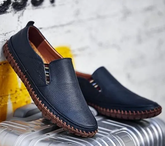 Elevate Your Style with DAVID | Luxe Leather Men’s Loafers