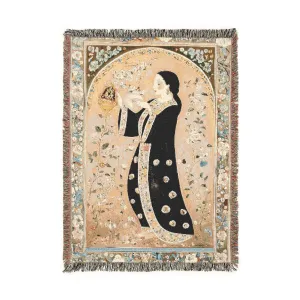 Ethereal Harmony Woven Blanket