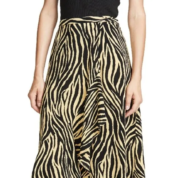 FAITHFULL THE BRAND Jasper Midi Skirt