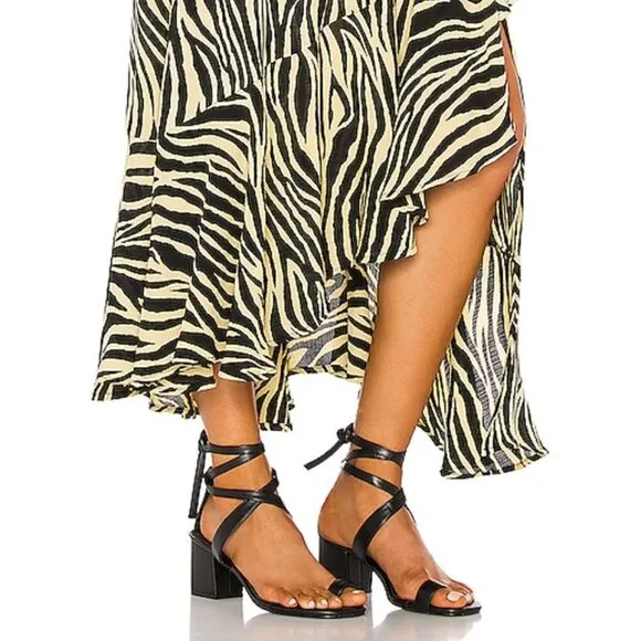 FAITHFULL THE BRAND Jasper Midi Skirt