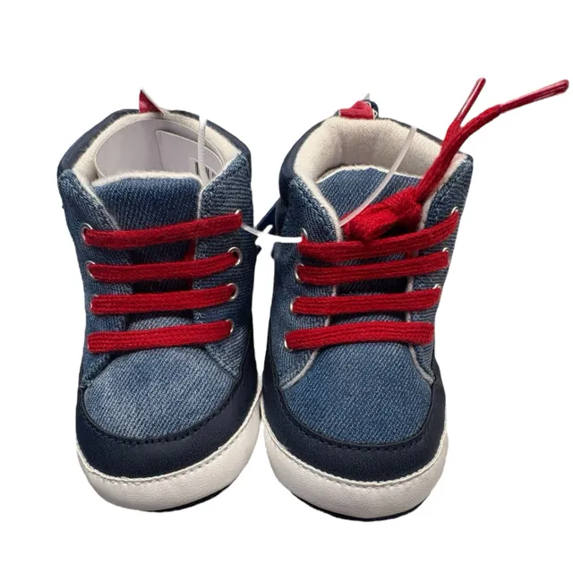 Fila Boy's Blue Soft Bottom SHOES NWT Size 4 Infant