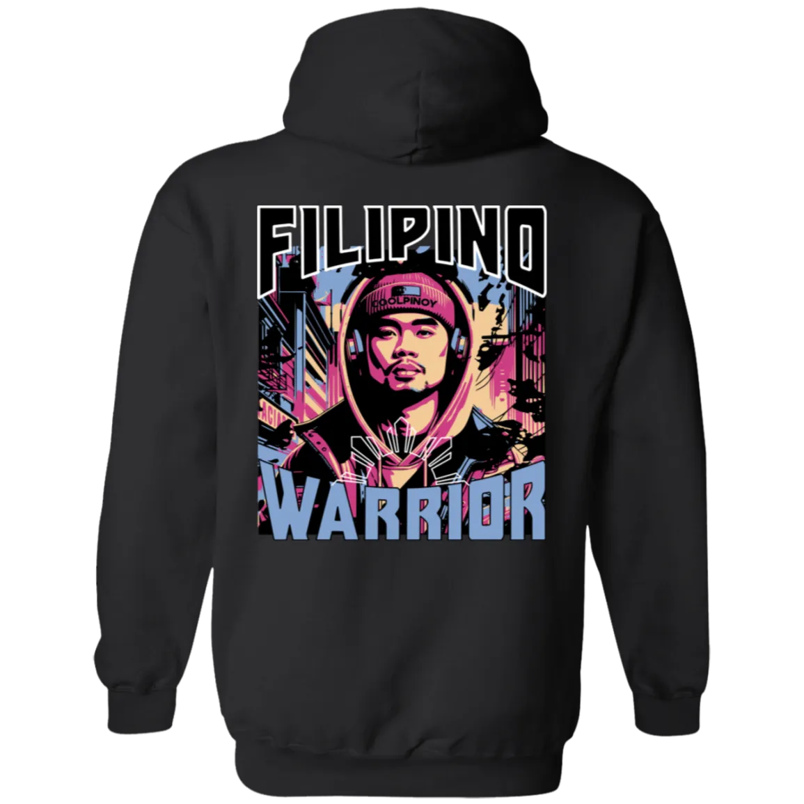 Filipino Street Warrior Unisex Pullover Hoodie