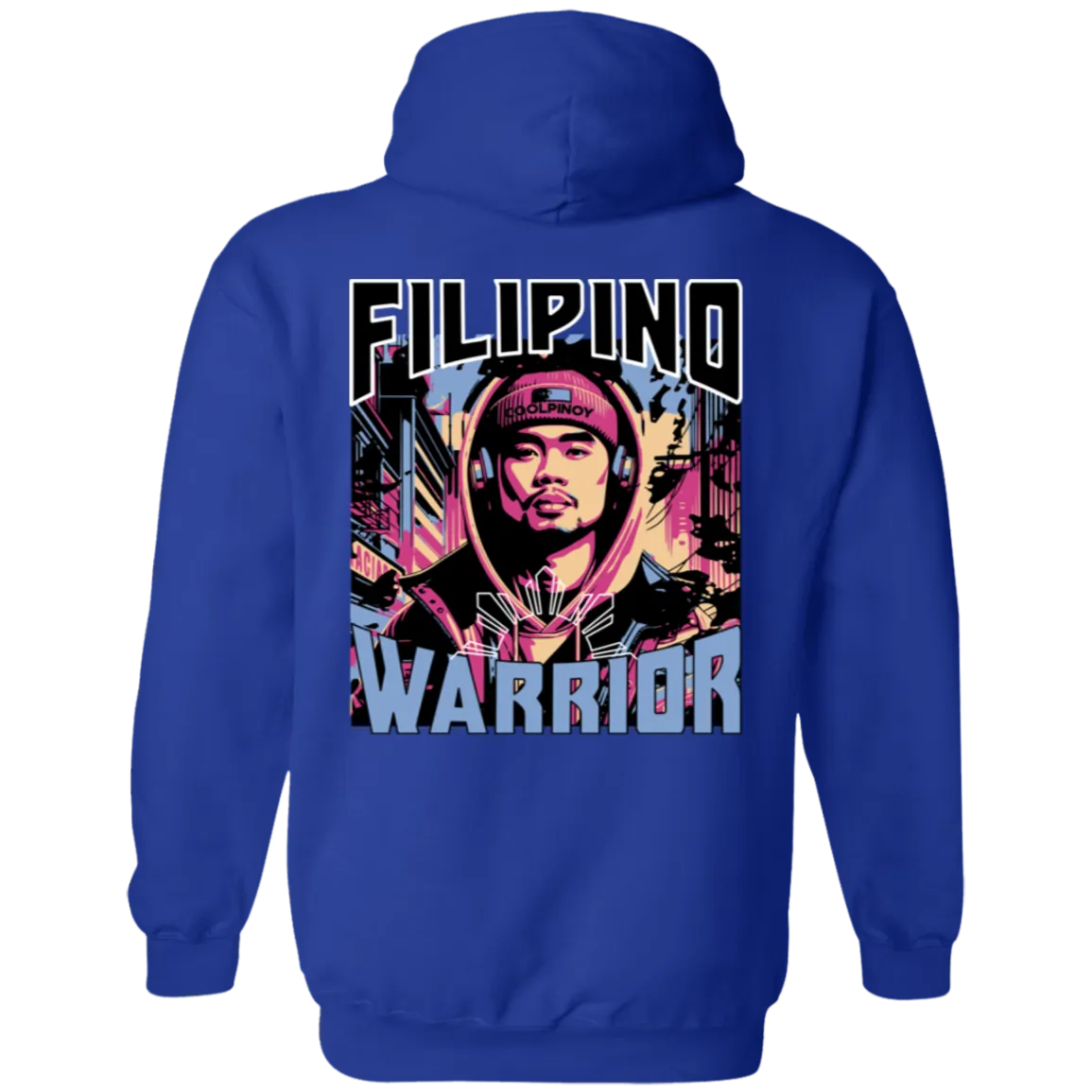 Filipino Street Warrior Unisex Pullover Hoodie