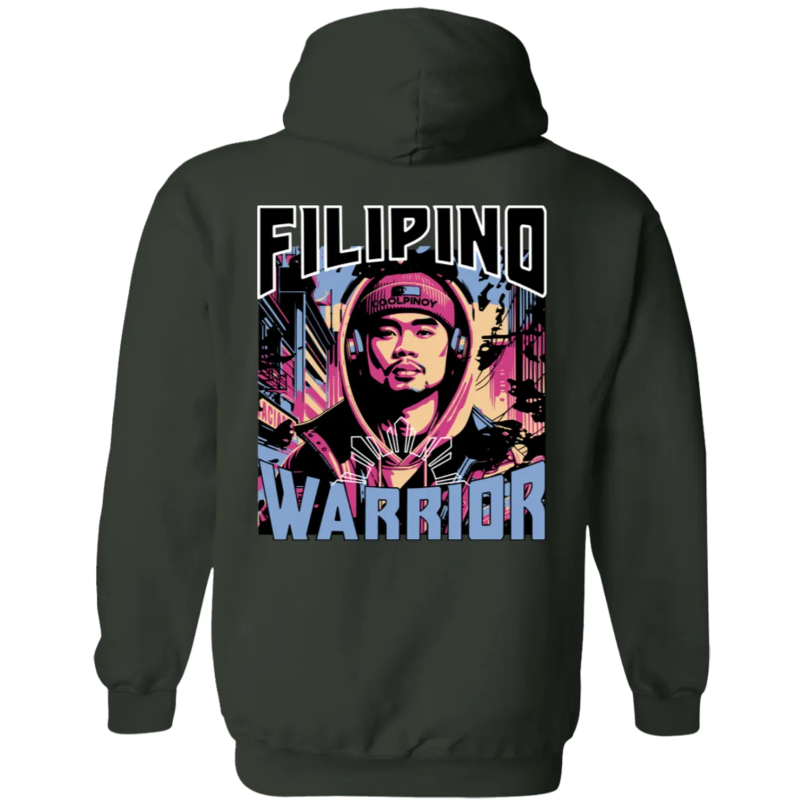 Filipino Street Warrior Unisex Pullover Hoodie