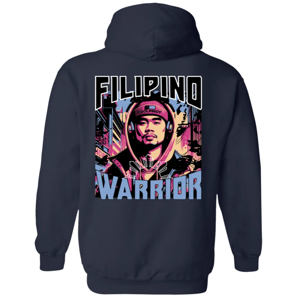 Filipino Street Warrior Unisex Pullover Hoodie