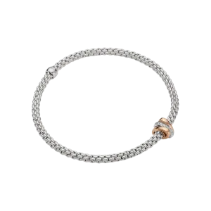 Fope Prima Flex'it bracelet with diamonds