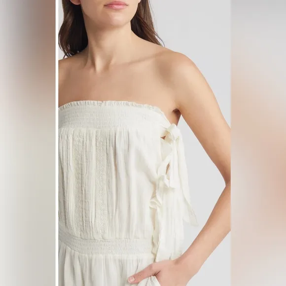 Free People &quot;Feelin Fancy&quot; Romper. NWT