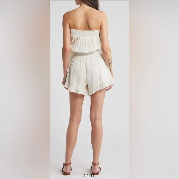 Free People &quot;Feelin Fancy&quot; Romper. NWT
