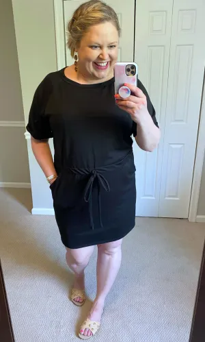 French Terry Everyday Dress with Pockets -- 3 Colors!