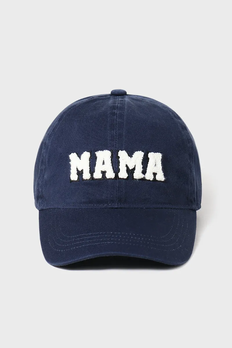 FWCAP3181 - MAMA Chenille Lettered Baseball Cap