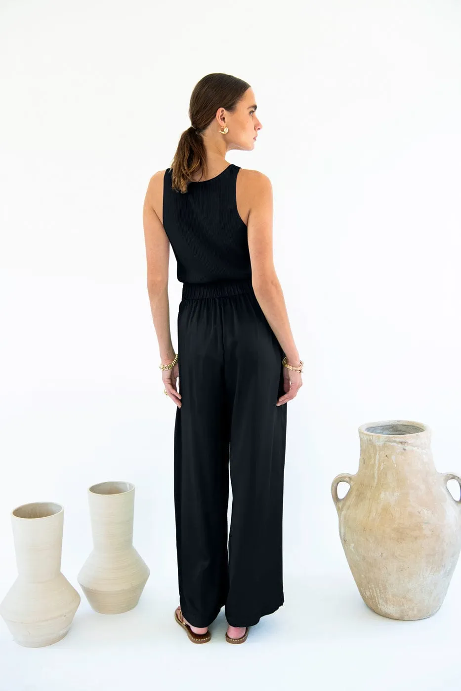 Garbo Satin TENCEL™ Trousers | Multiple Colours