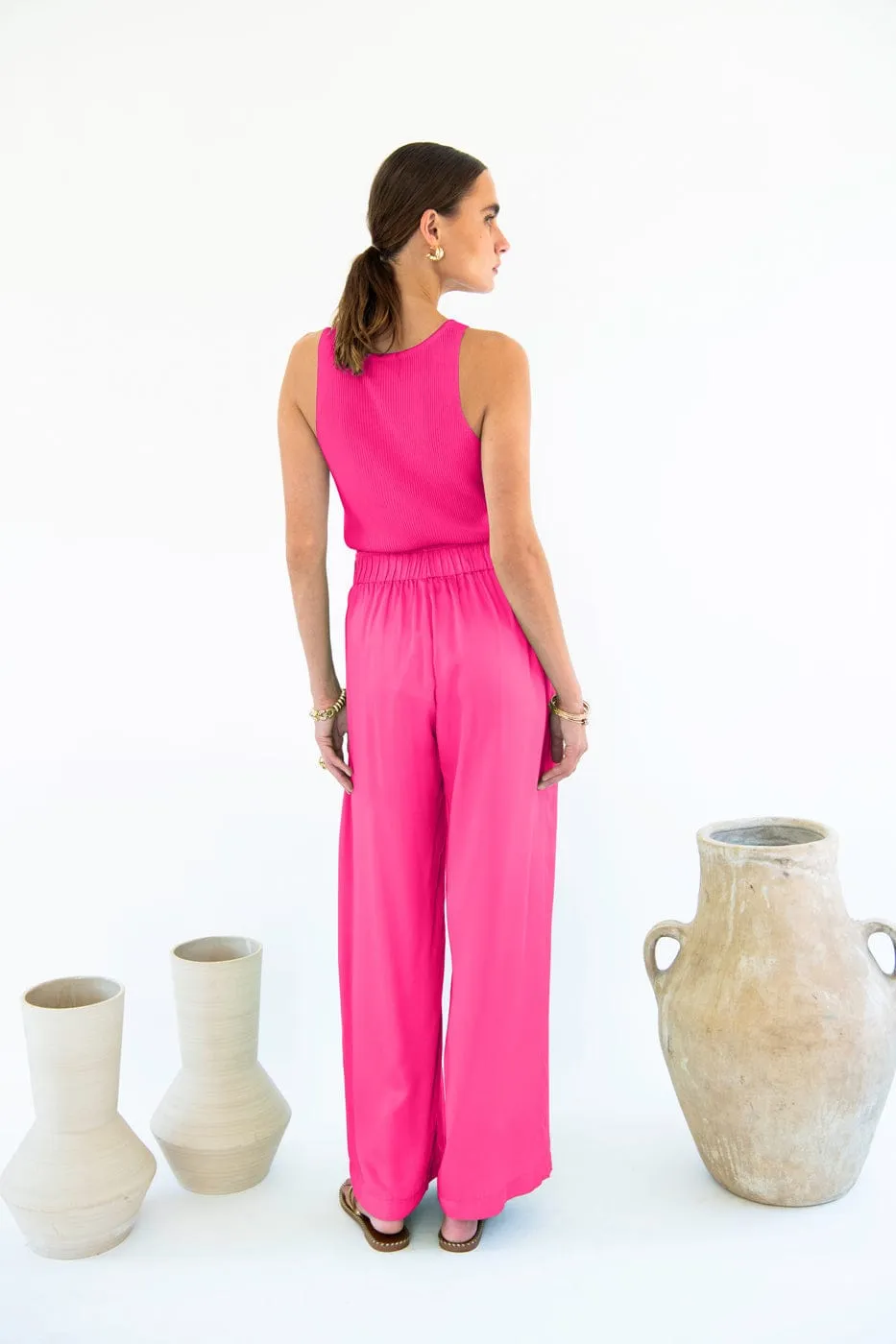 Garbo Satin TENCEL™ Trousers | Multiple Colours
