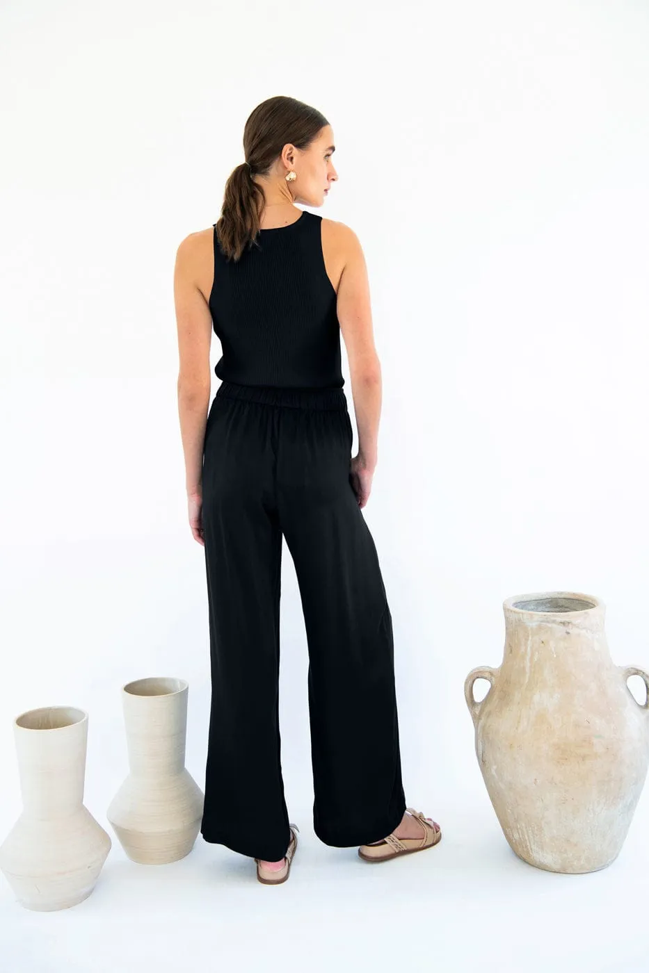 Garbo Satin TENCEL™ Trousers | Multiple Colours