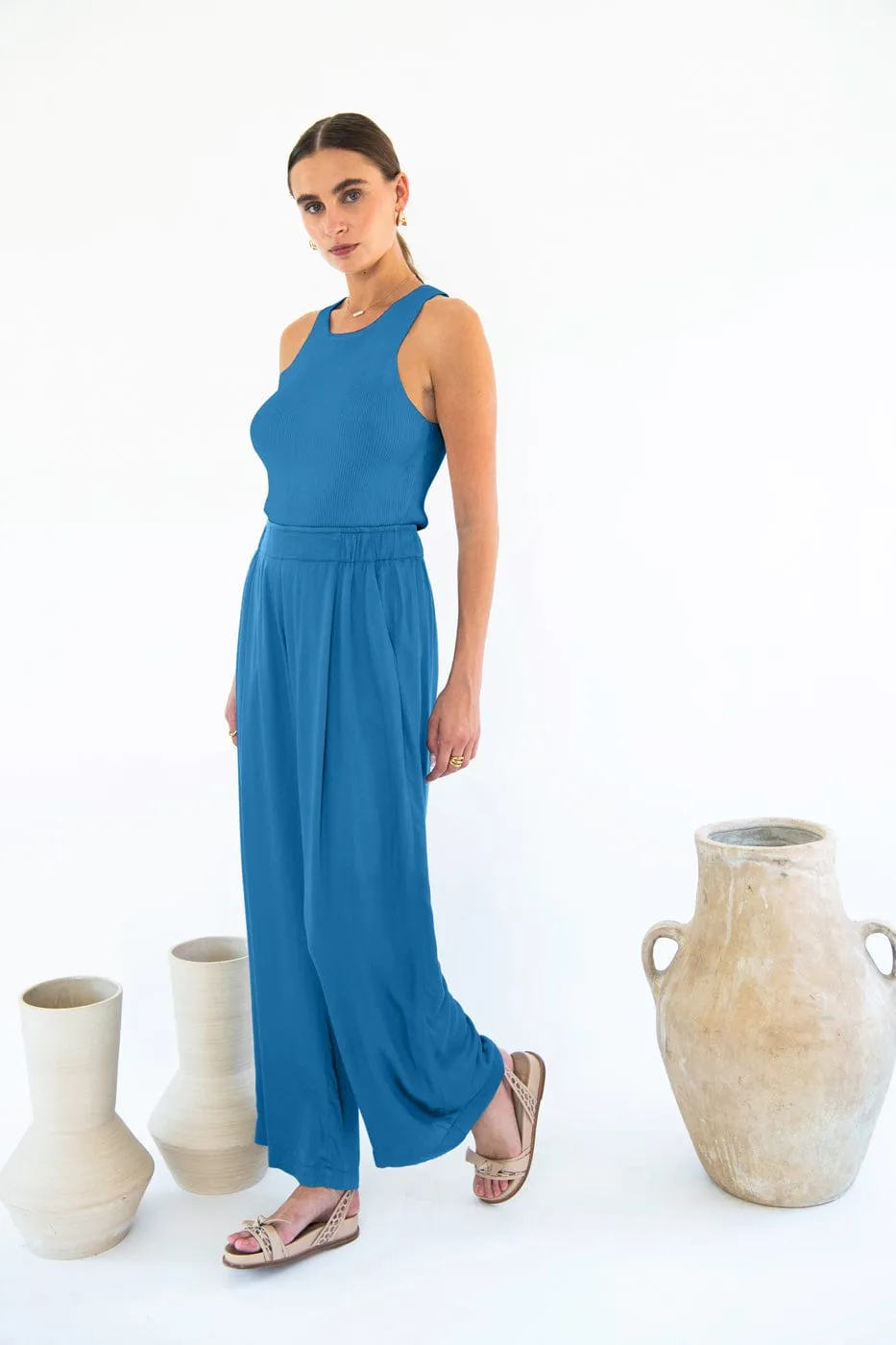 Garbo Satin TENCEL™ Trousers | Multiple Colours