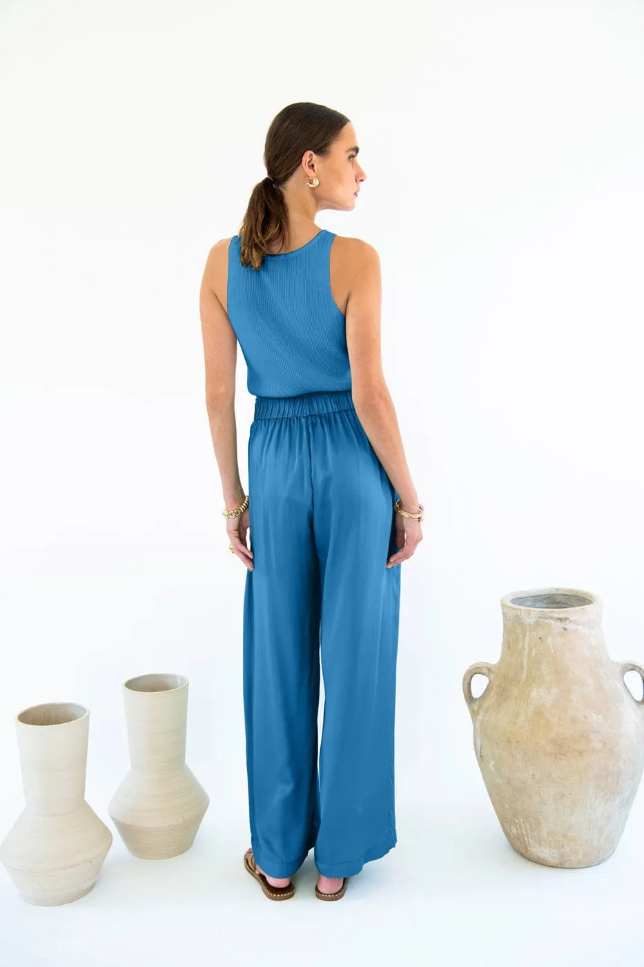 Garbo Satin TENCEL™ Trousers | Multiple Colours