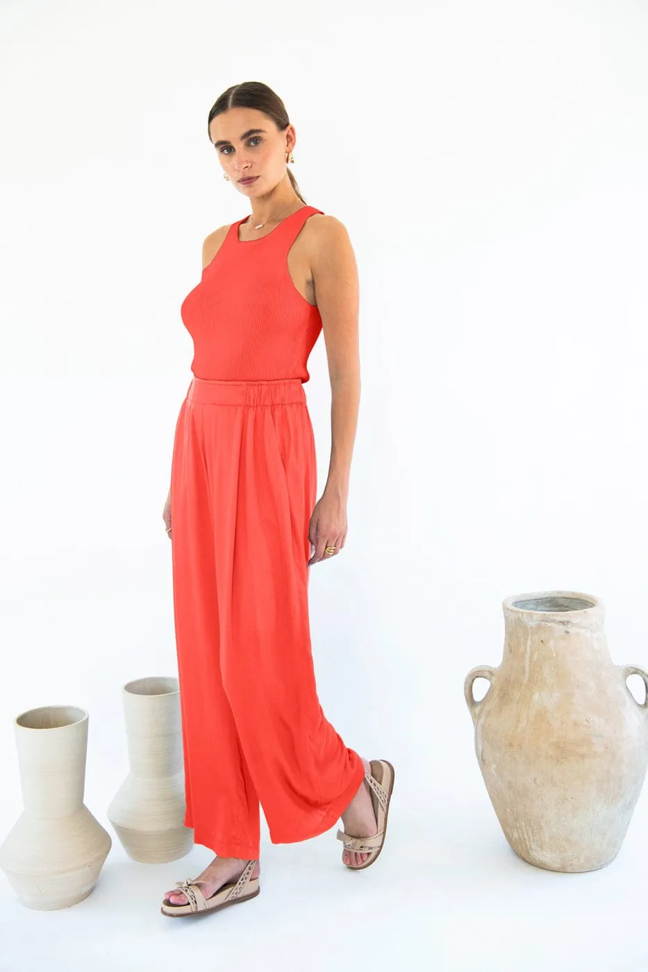 Garbo Satin TENCEL™ Trousers | Multiple Colours
