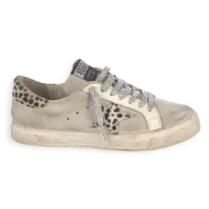 Golden Goose Shoes, May Sneakers with Suede & Ponyhair (size 40)