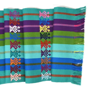 Guatemala Hand Woven Celebration Table Runner | Ocean & Lake