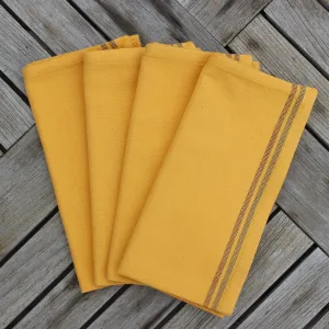 Hand Woven Celebration Napkins | Apricot