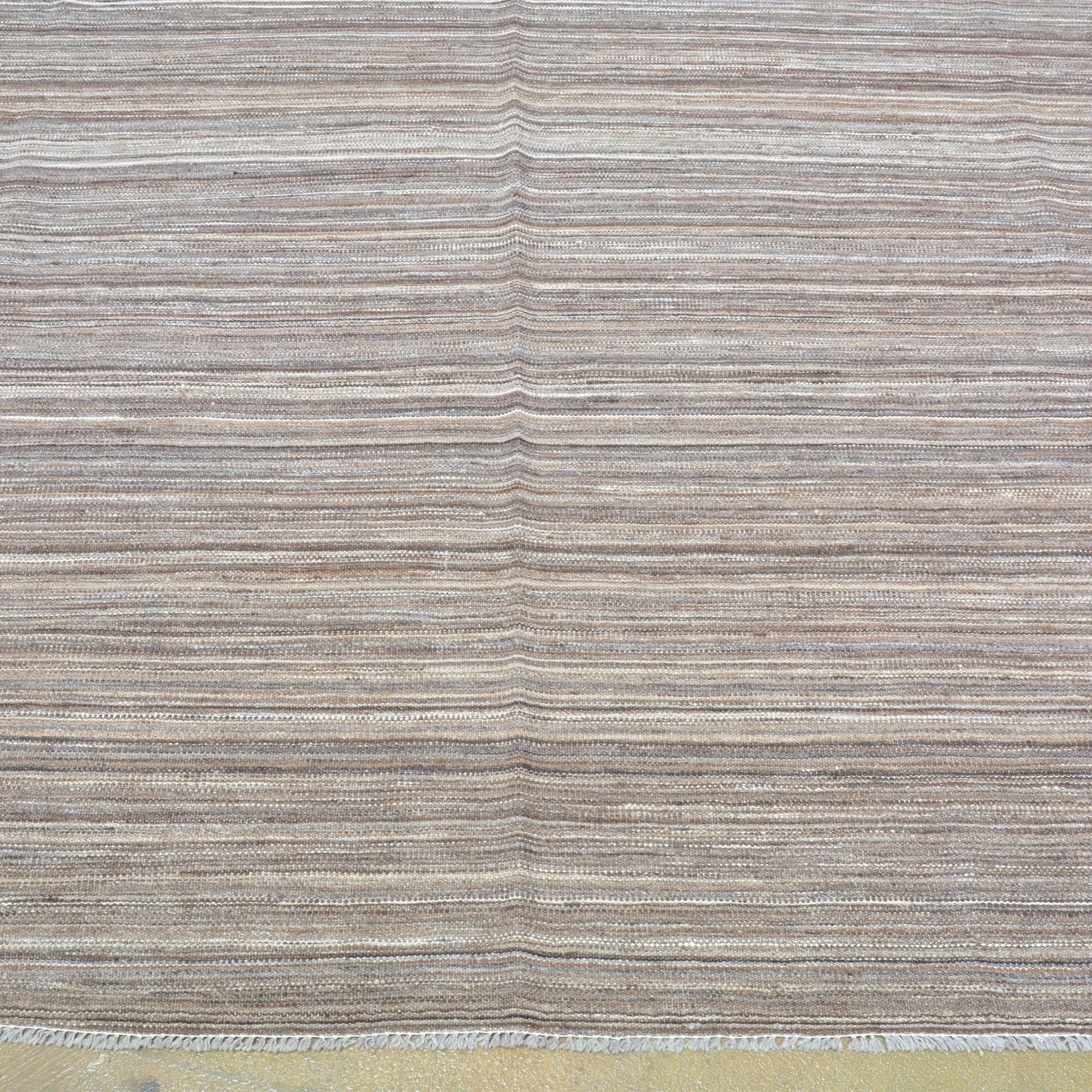 Hand-Woven Stunning Reversible Kilim Contemporary Design Flatweave Rug (Size 8.2 X 9.11) Brral-3447
