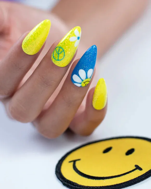 Happy Vibes Spring 2024 Glitter Gel Pack