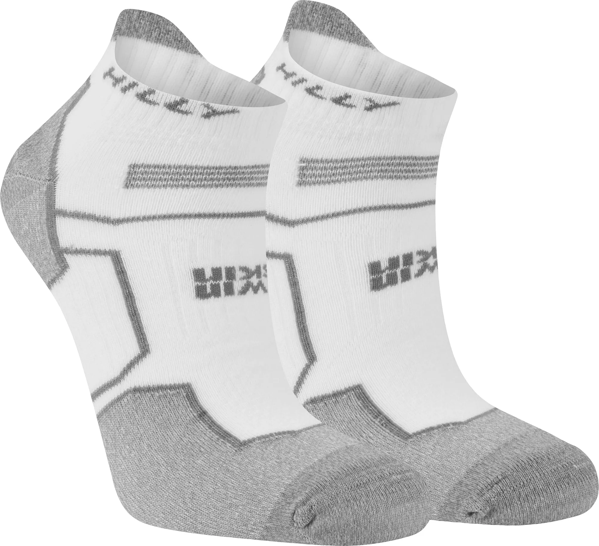 Hilly Twin Skin Socklet Running Socks - White