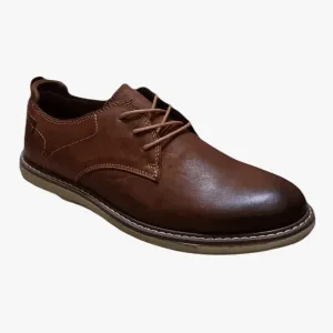 Hush Puppies Mens Dylan Shoe Waxy Nubuck Dark Brown