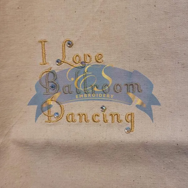 I Love Ballroom Dancing Tote Bag