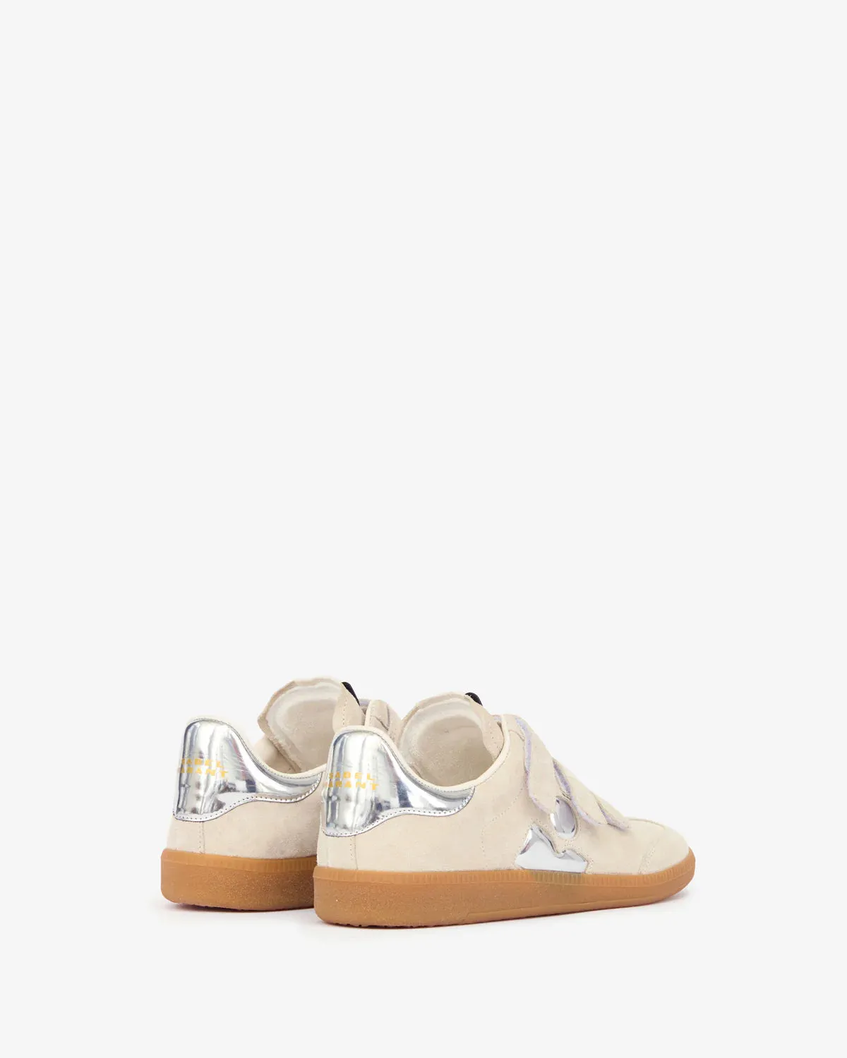[I.MARANT] BETH SNEAKERS - CHALK/SILVER