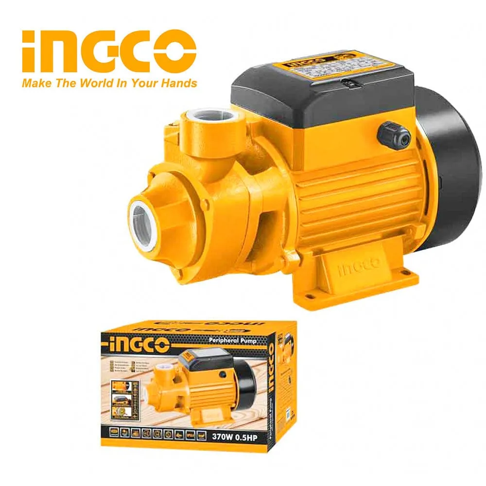 Ingco Peripheral Water Pumps - 0.5HP, 0.75HP & 1HP - VPM Series