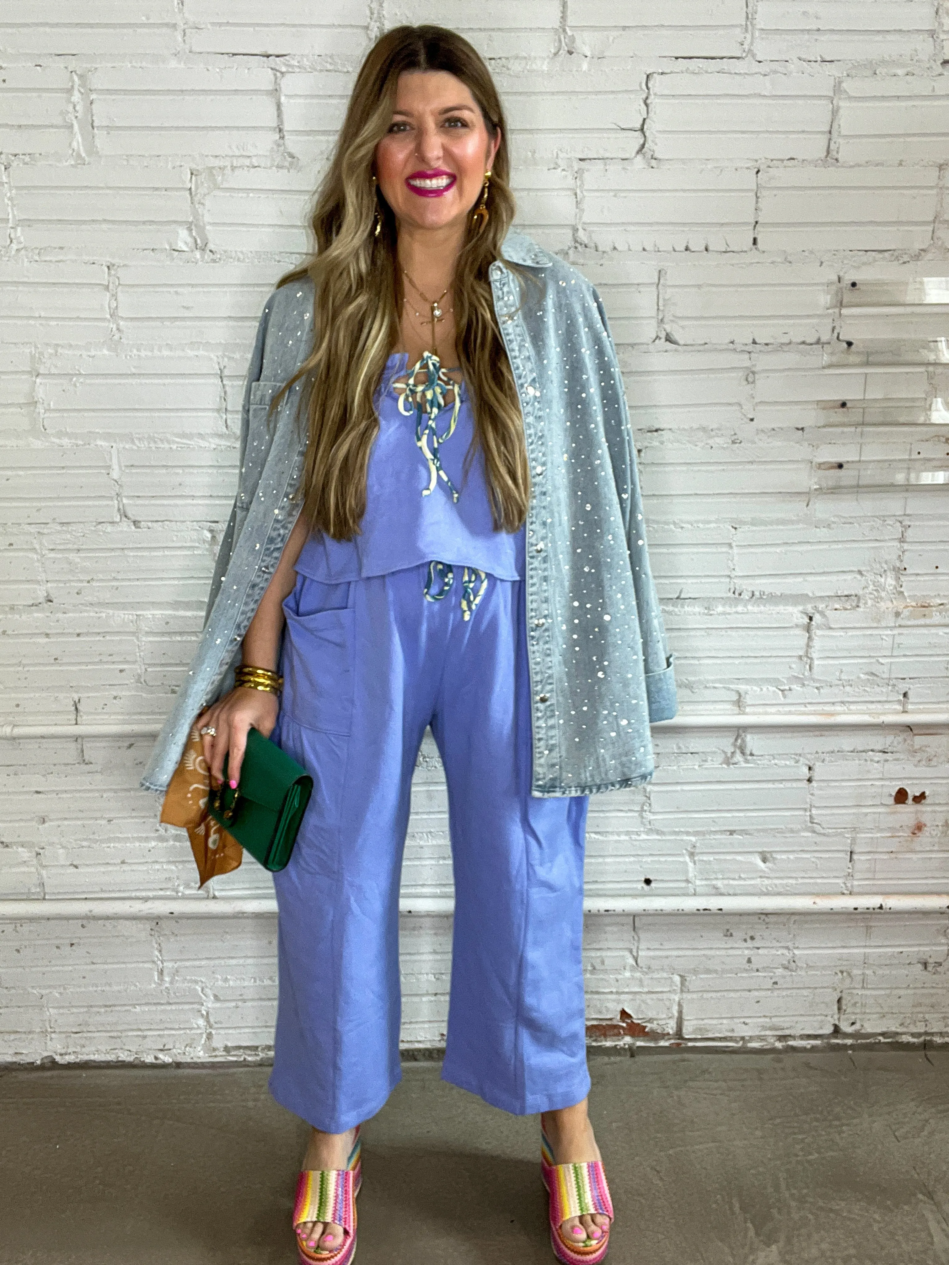 Iris Breeze Relaxed Terry Pants